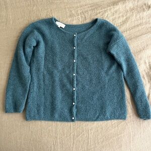 Sezane Gaspard Cardigan, Size small, sage